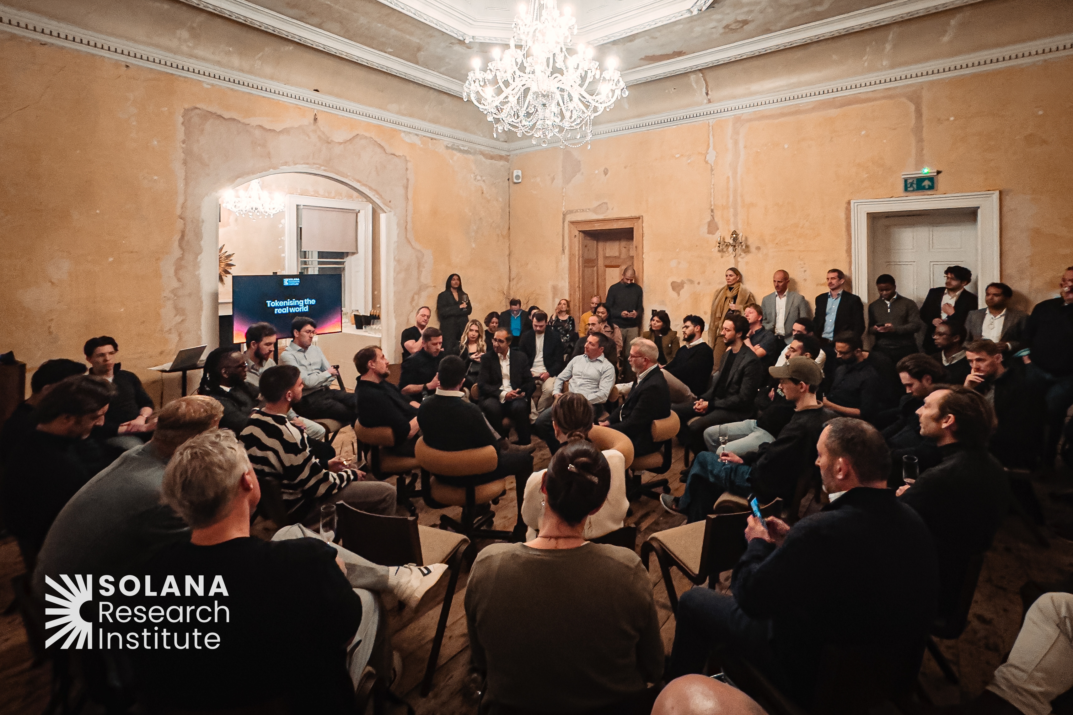 Public Blockchains in Financial Markets - Reflections from the SRI's Inaugural Session group shot